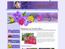 Tablet Screenshot of orchidrun.net